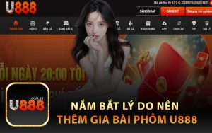 Nắm Bắt Lý Do Nên Thêm Gia Bài Phỏm U888
